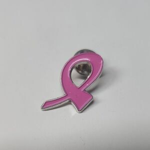 Pink Awareness Ribbon Pin